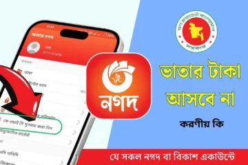ভাতার টাকা আসবে না