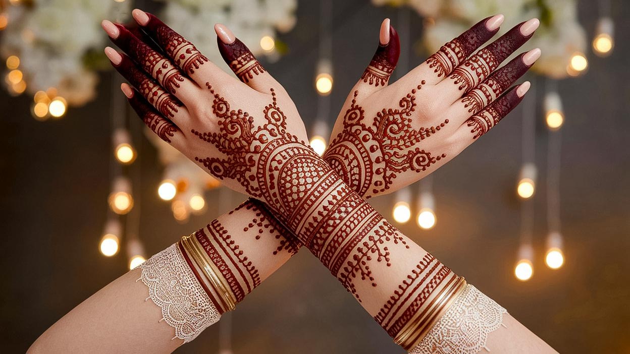 সহজ মেহেদী ডিজাইন ছবি