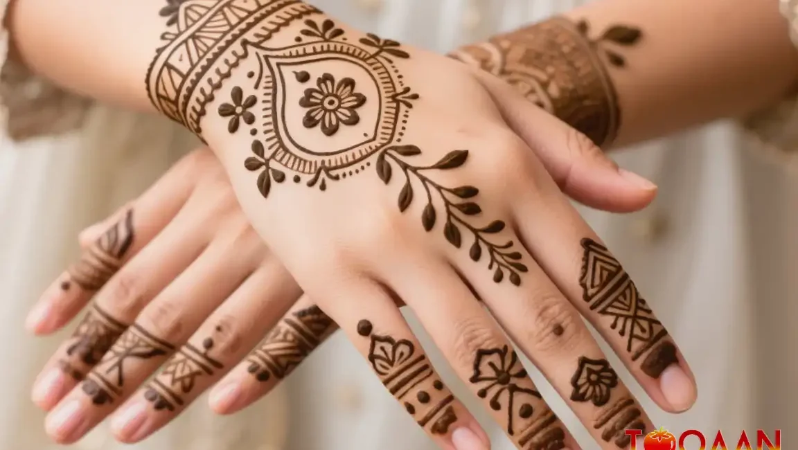 সিম্পল মেহেদি ডিজাইন ২০২৫