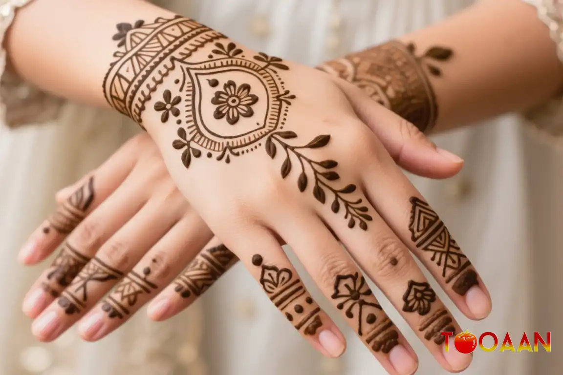 সিম্পল মেহেদি ডিজাইন ২০২৫