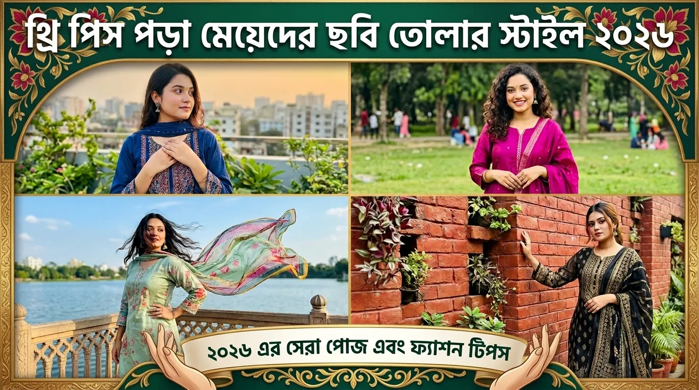 মেয়েদের ছবি তোলার স্টাইল