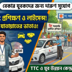 ড্রাইভিং প্রশিক্ষণ শিখে ফ্রি ড্রাইভিং লাইসেন্স ও যাতায়াতে ভাতা